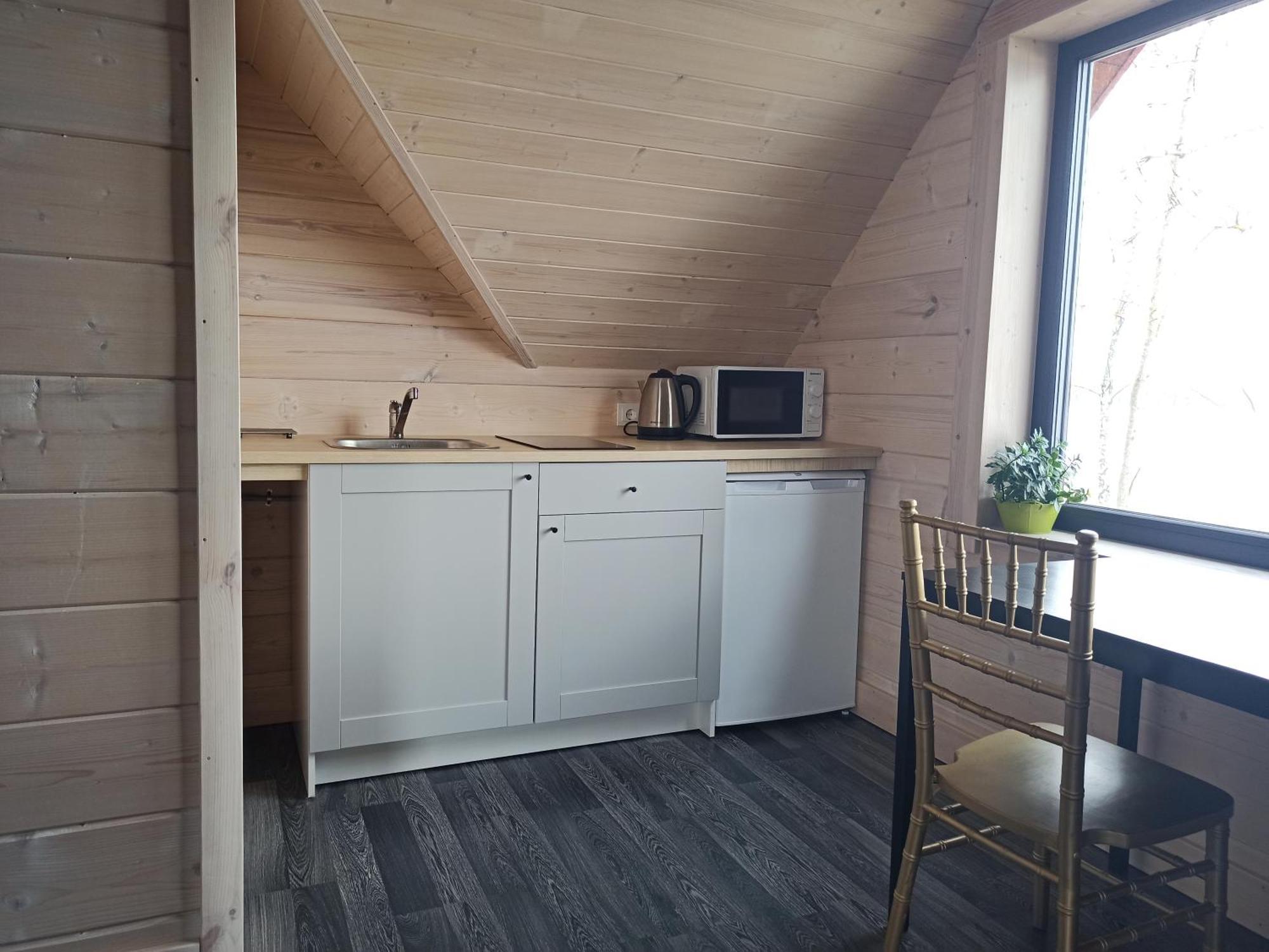 Du Horizontai Pension Molėtai Kamer foto